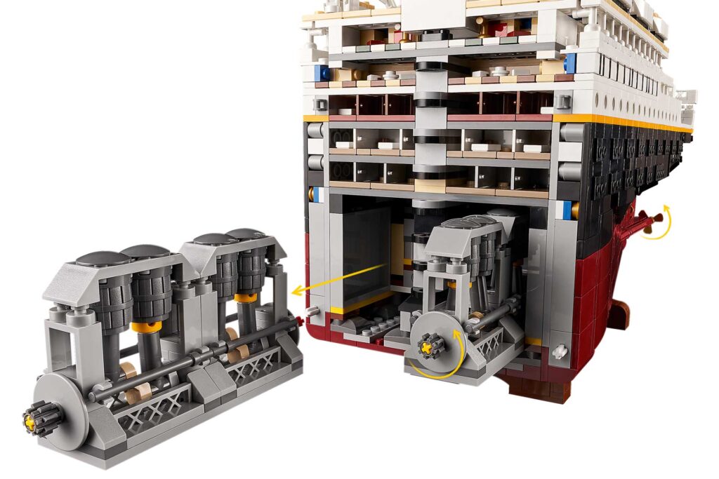 LEGO 10294 - Creator Expert LEGO Titanic - Afbeelding 3