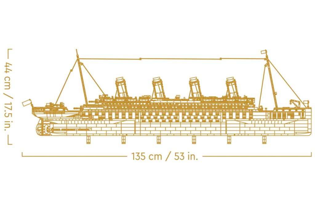 LEGO 10294 - Creator Expert LEGO Titanic - Afbeelding 5