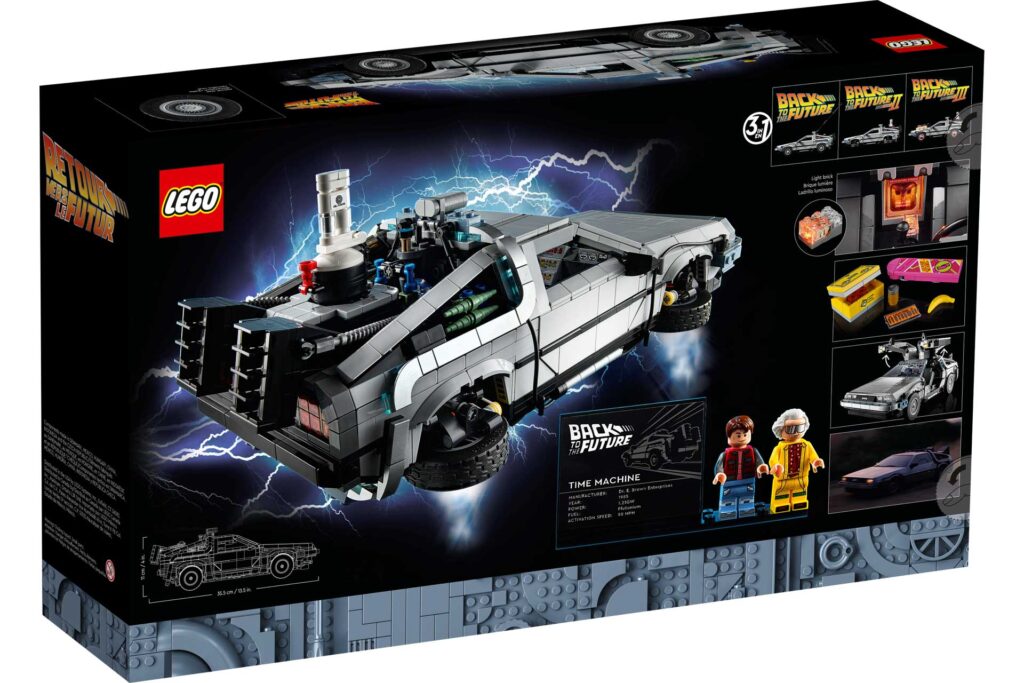 LEGO 10300 Creator Back to the Future Time Machine - Afbeelding 3