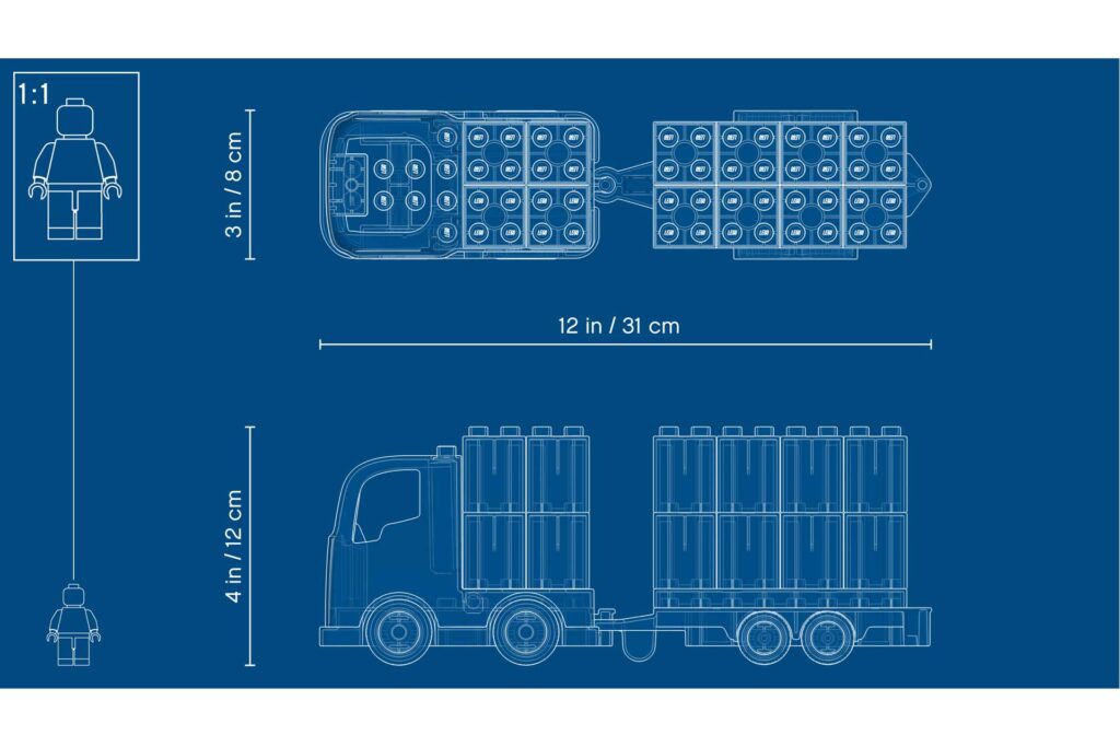 LEGO 10915 Alfabet vrachtwagen - Afbeelding 5