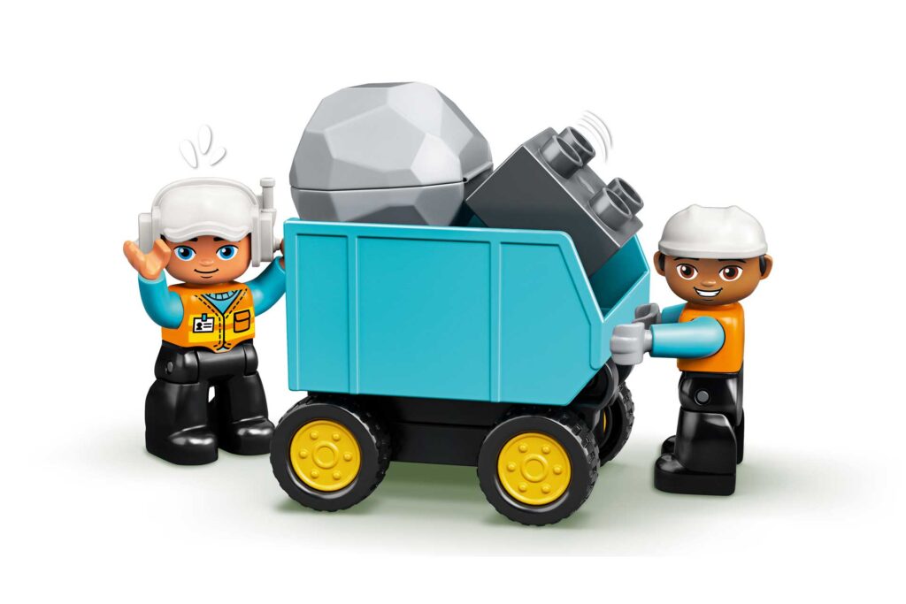 LEGO 10931 Truck & Graafmachine met rupsbanden - Afbeelding 2