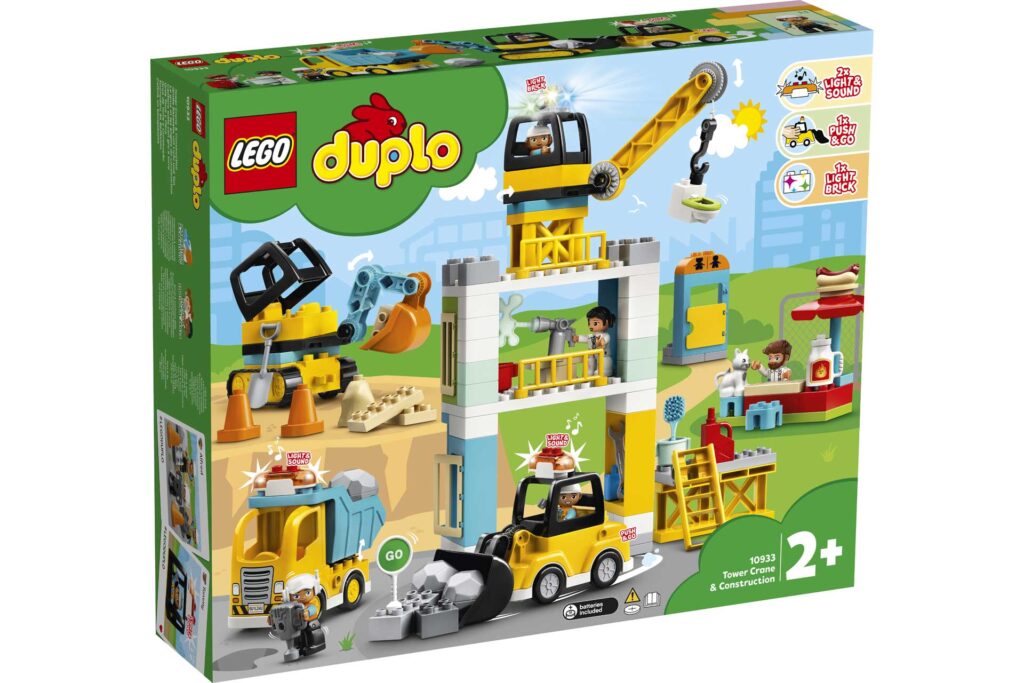 LEGO 10933 Torenkraan & Bouwterrein