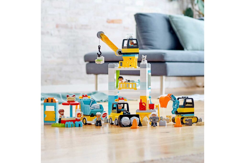 LEGO 10933 Torenkraan & Bouwterrein - Afbeelding 5