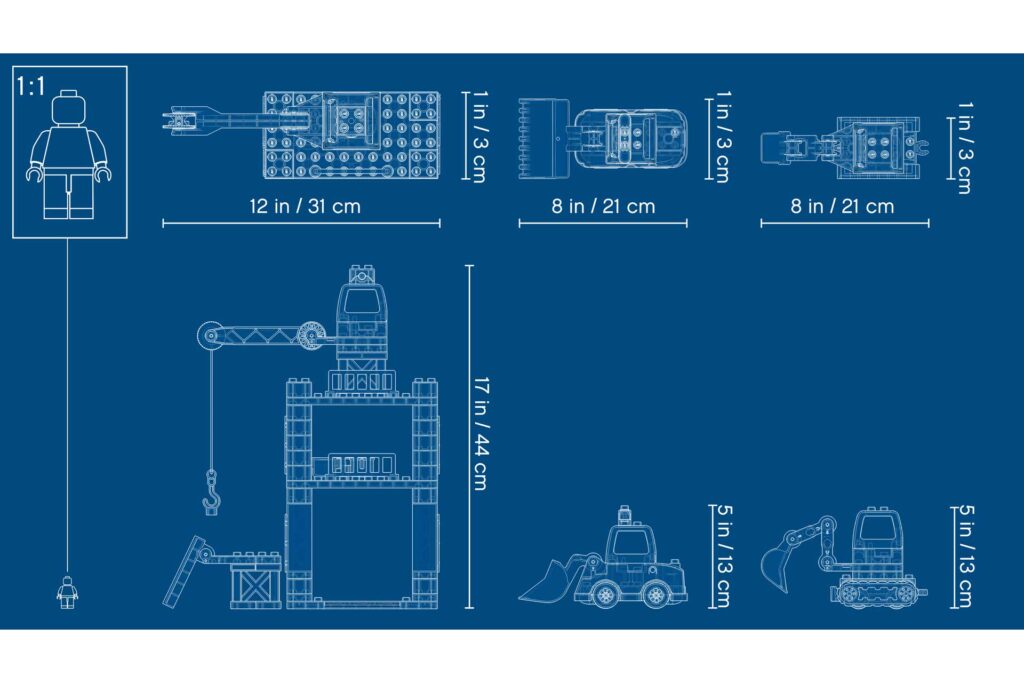 LEGO 10933 Torenkraan & Bouwterrein - Afbeelding 3