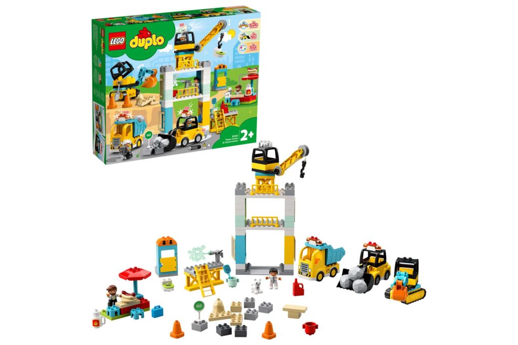 LEGO 10933 Torenkraan & Bouwterrein - Afbeelding 2