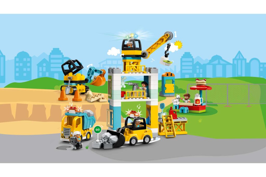 LEGO 10933 Torenkraan & Bouwterrein - Afbeelding 15