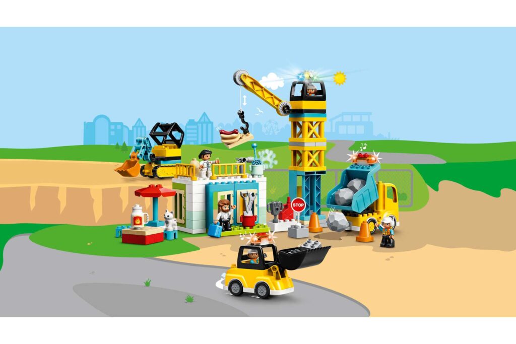 LEGO 10933 Torenkraan & Bouwterrein - Afbeelding 14