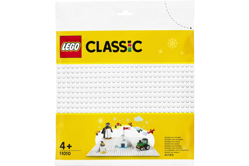 LEGO 11010 Witte bouwplaat