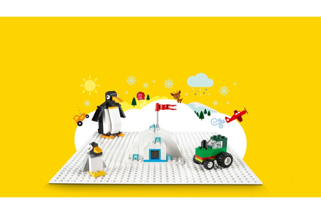 LEGO 11010 Witte bouwplaat - Afbeelding 2