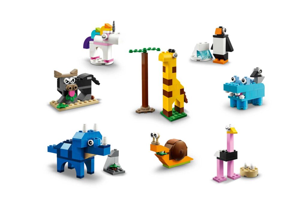 LEGO 11011 Classic Stenen en dieren - Afbeelding 3