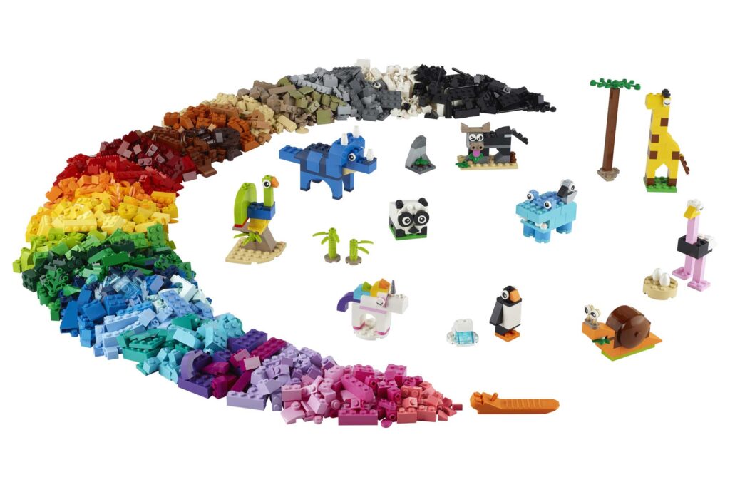 LEGO 11011 Classic Stenen en dieren - Afbeelding 11