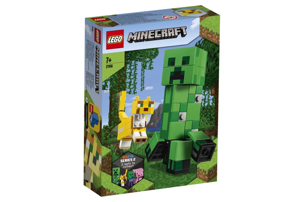 LEGO 21156 BigFig Creeper en Ocelot