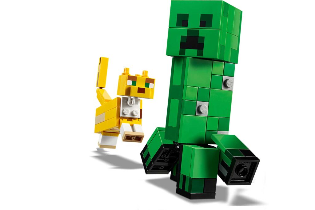 LEGO 21156 BigFig Creeper en Ocelot - Afbeelding 5