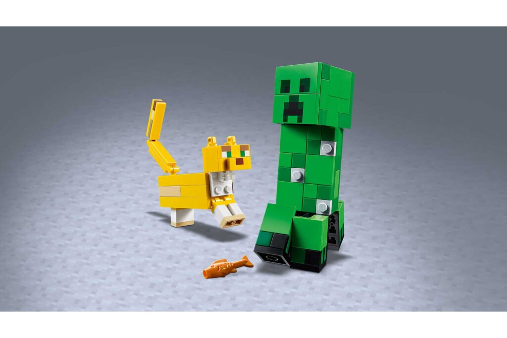 LEGO 21156 BigFig Creeper en Ocelot - Afbeelding 15