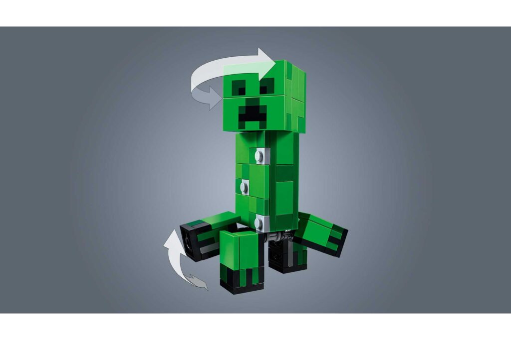 LEGO 21156 BigFig Creeper en Ocelot - Afbeelding 14