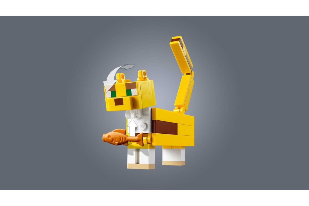 LEGO 21156 BigFig Creeper en Ocelot - Afbeelding 13