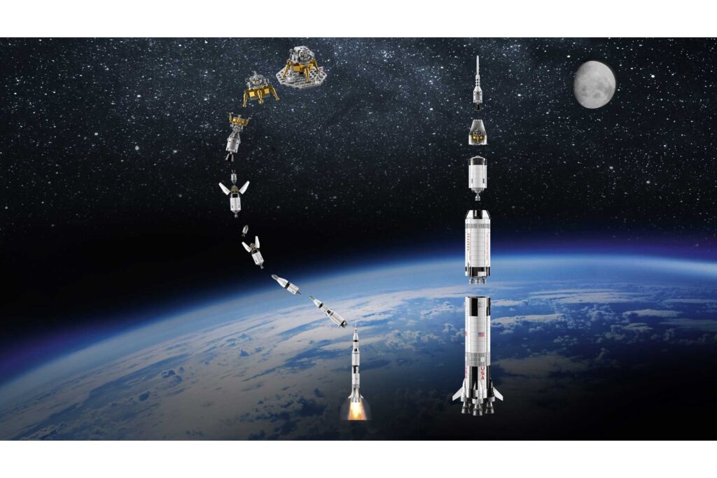 LEGO 21309 Ideas NASA Apollo Saturn V - Afbeelding 6