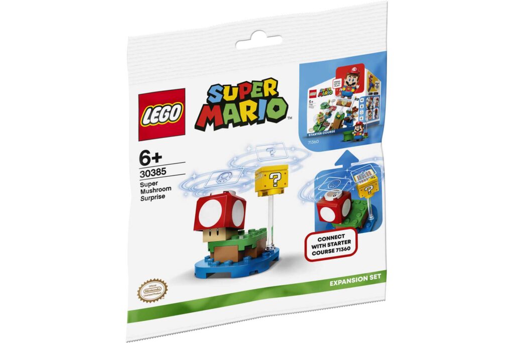 LEGO 30385 Polybag Super Mario Mushroom-verrassing uitbreidingsset
