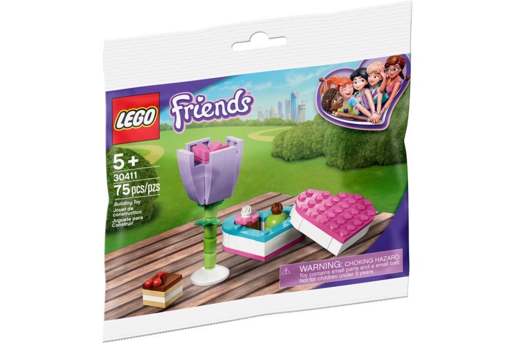 LEGO 30411 Friends Snoepdoos en bloemen Polybag