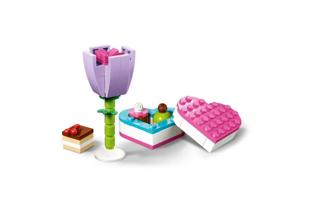 LEGO 30411 Friends Snoepdoos en bloemen Polybag - Afbeelding 2