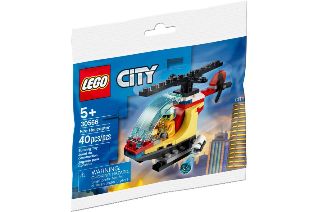 LEGO 30566 Polybag City Brandweerhelikopter