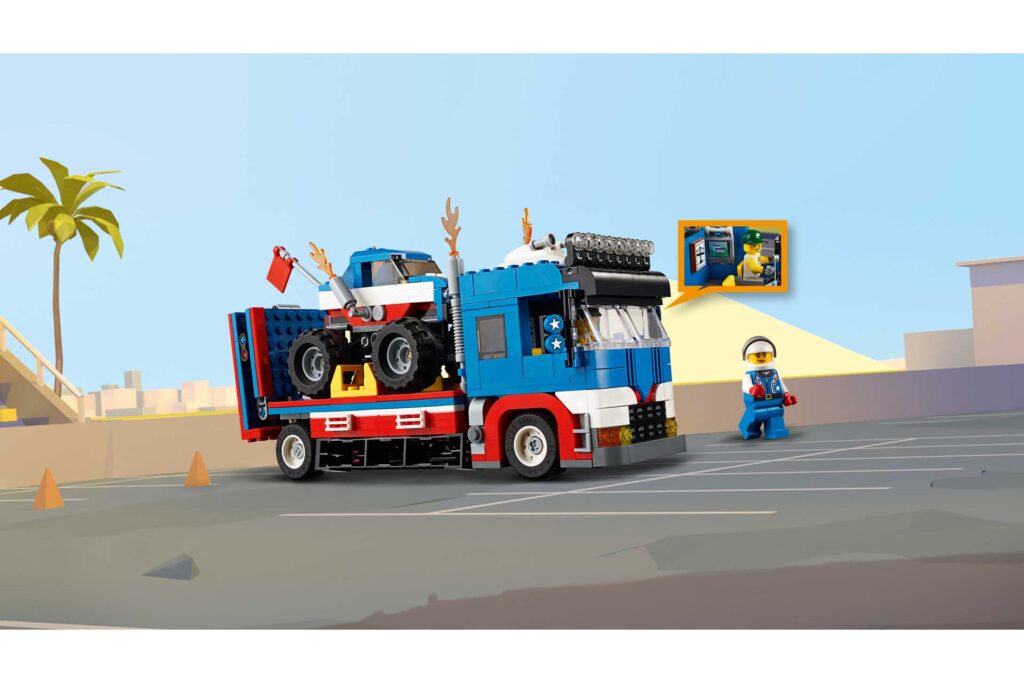 LEGO 31085 Creator Mobiele stuntshow - Afbeelding 13