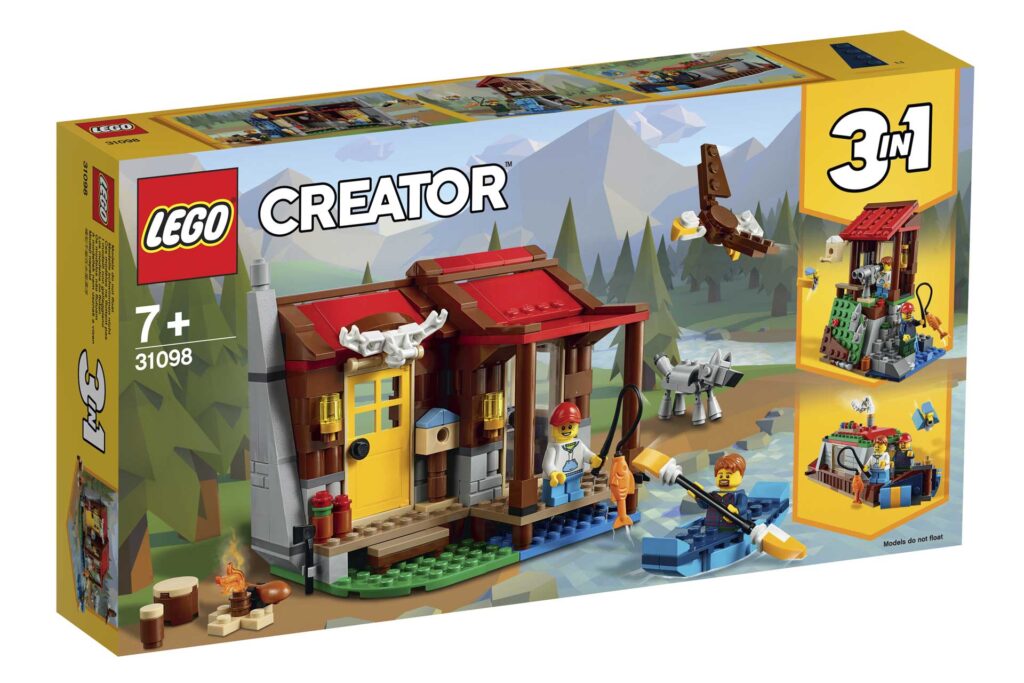 LEGO 31098 Creator Hut in de wildernis