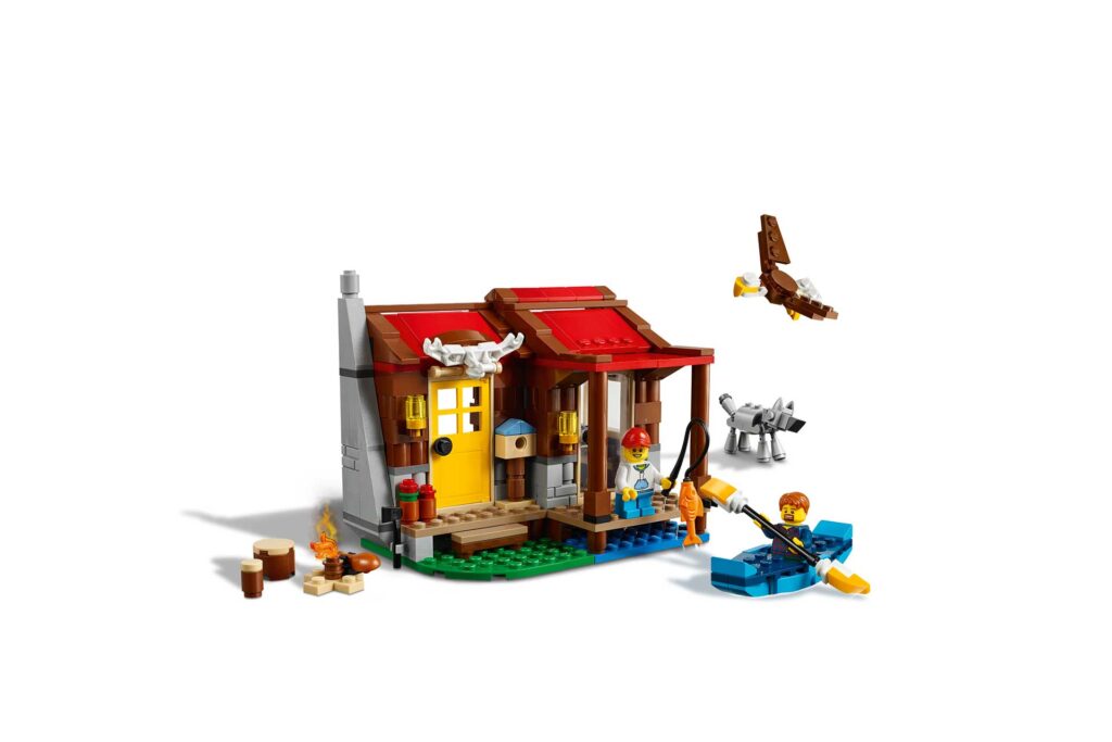 LEGO 31098 Creator Hut in de wildernis - Afbeelding 5