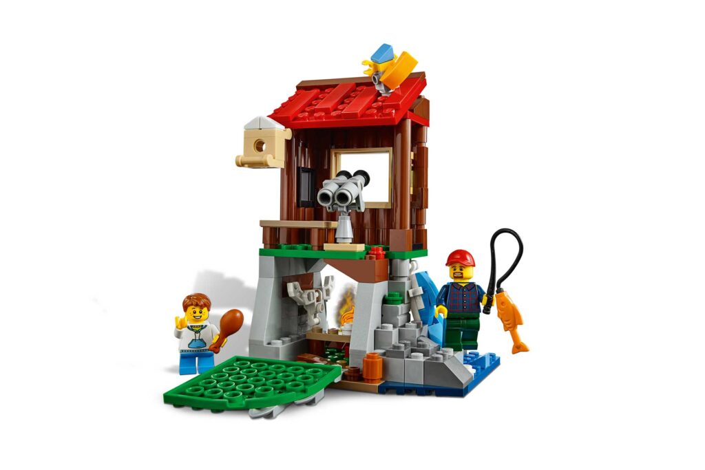 LEGO 31098 Creator Hut in de wildernis - Afbeelding 2