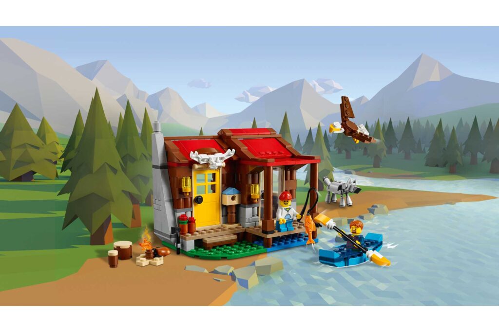 LEGO 31098 Creator Hut in de wildernis - Afbeelding 13