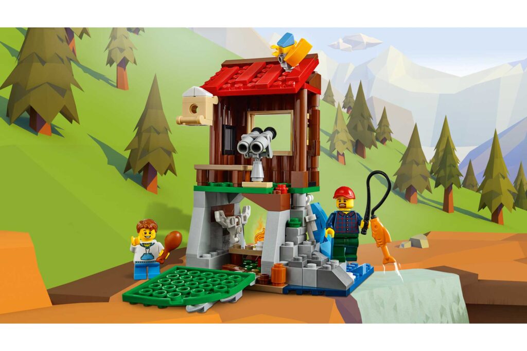 LEGO 31098 Creator Hut in de wildernis - Afbeelding 11