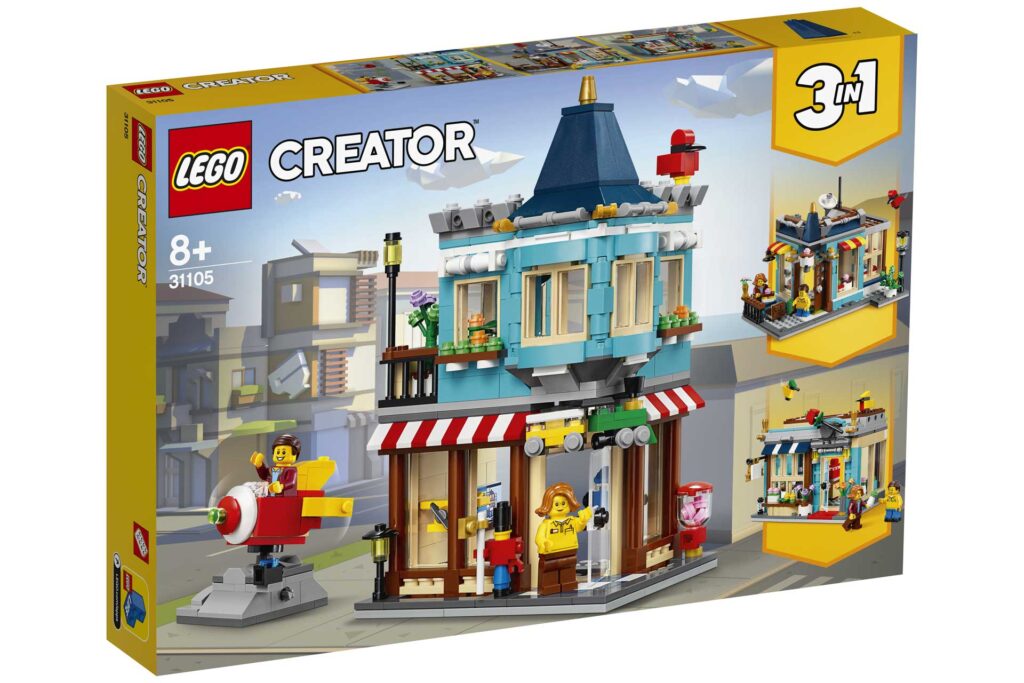 LEGO 31105 Creator Woonhuis en speelgoedwinkel