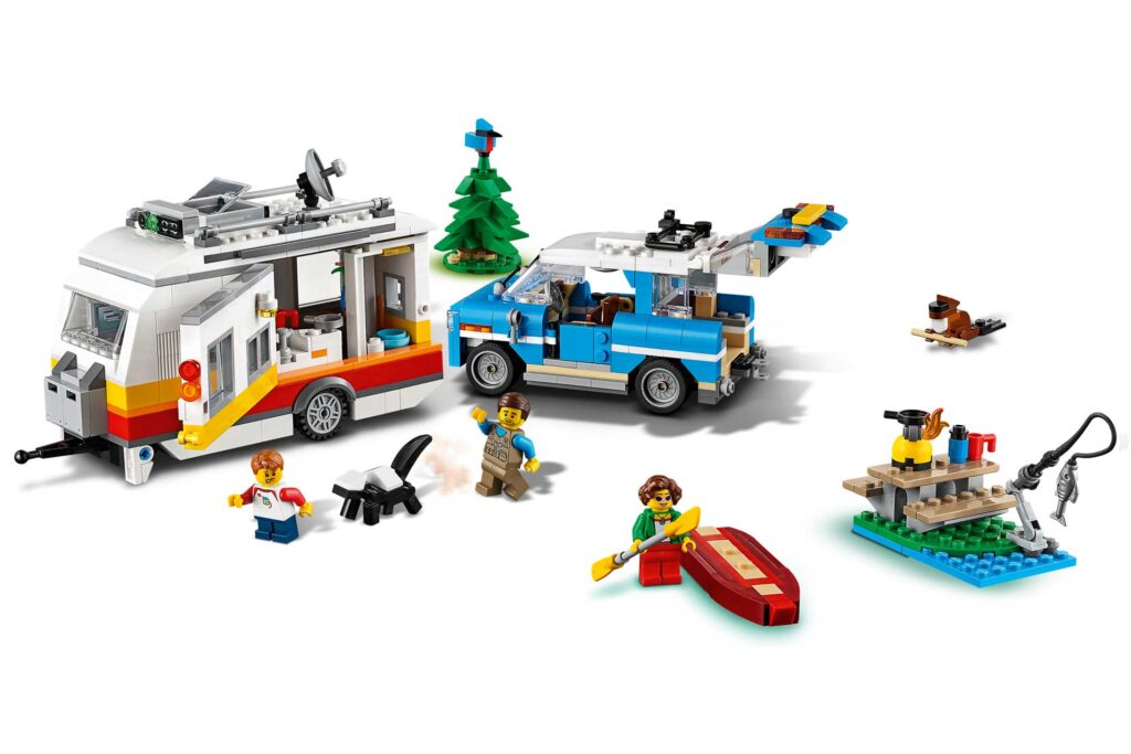 LEGO 31108 Familievakantie met caravan - Afbeelding 4