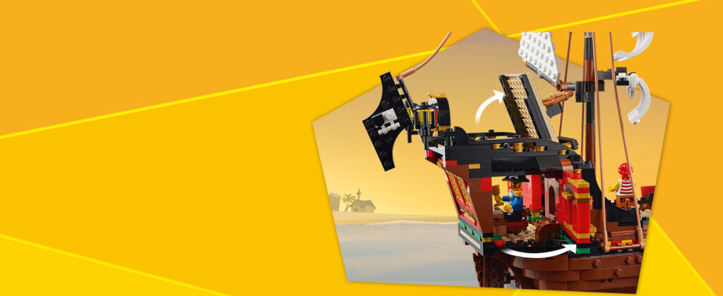 LEGO 31109 Creator Piratenschip - Afbeelding 29
