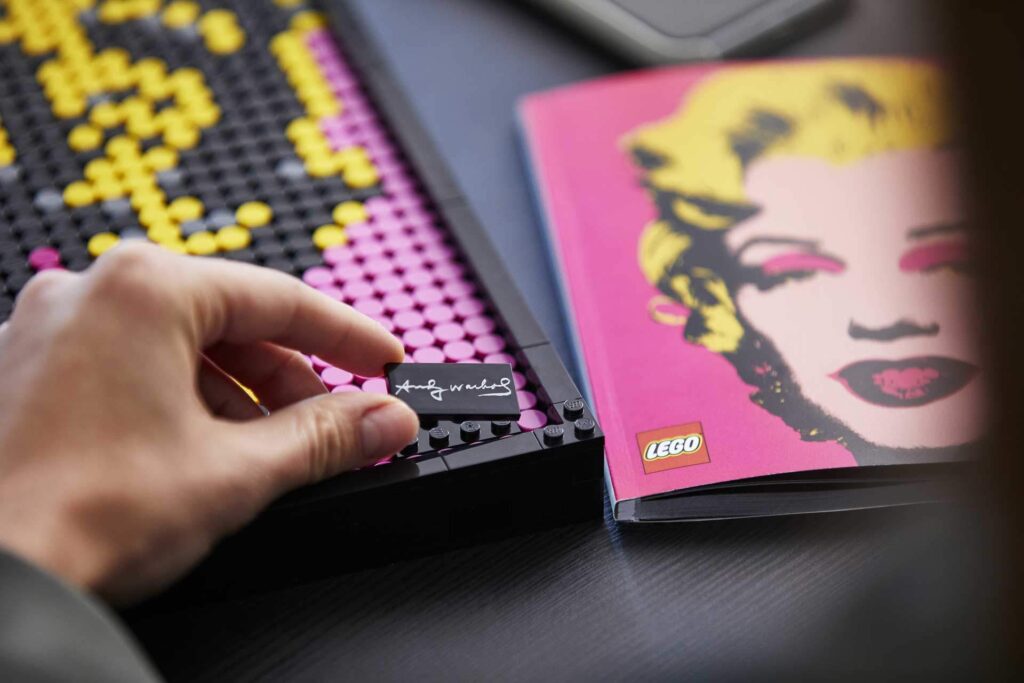 LEGO 31197 ART Andy Warhol's Marilyn Monroe - Afbeelding 31