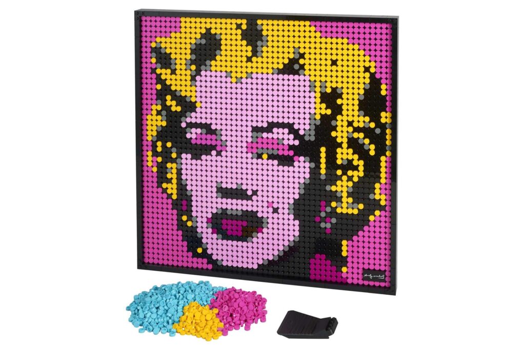 LEGO 31197 ART Andy Warhol's Marilyn Monroe - Afbeelding 43
