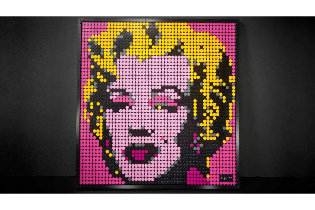 LEGO 31197 ART Andy Warhol's Marilyn Monroe - Afbeelding 42