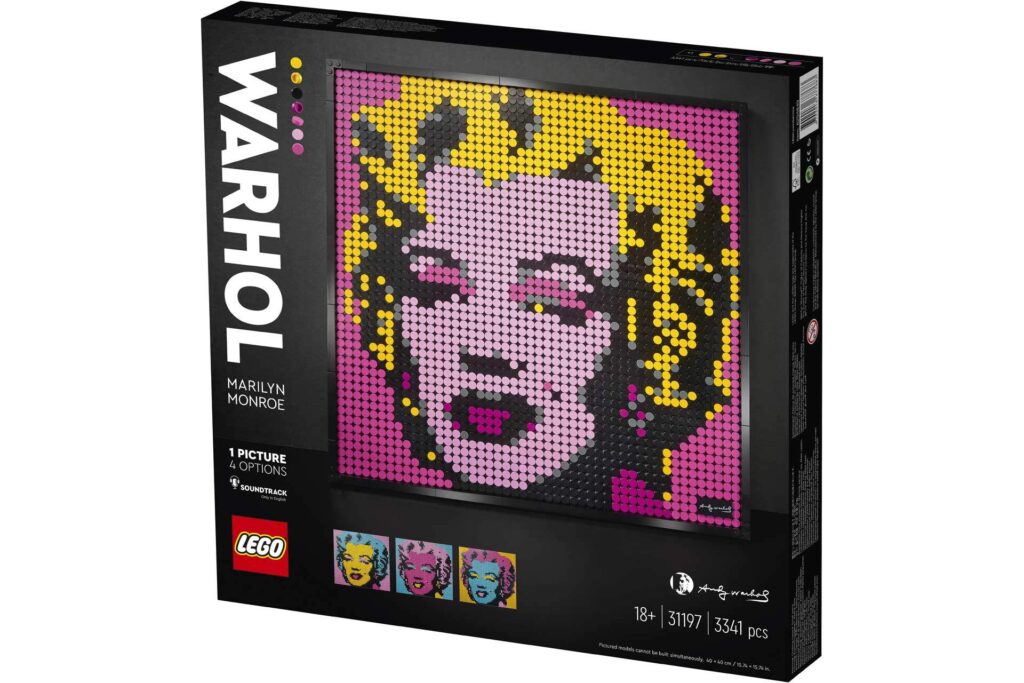 LEGO 31197 ART Andy Warhol's Marilyn Monroe - Afbeelding 13