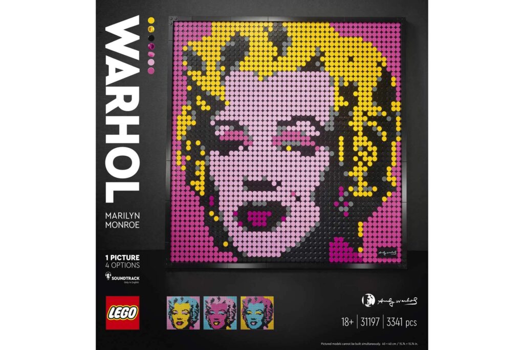 LEGO 31197 ART Andy Warhol's Marilyn Monroe - Afbeelding 12