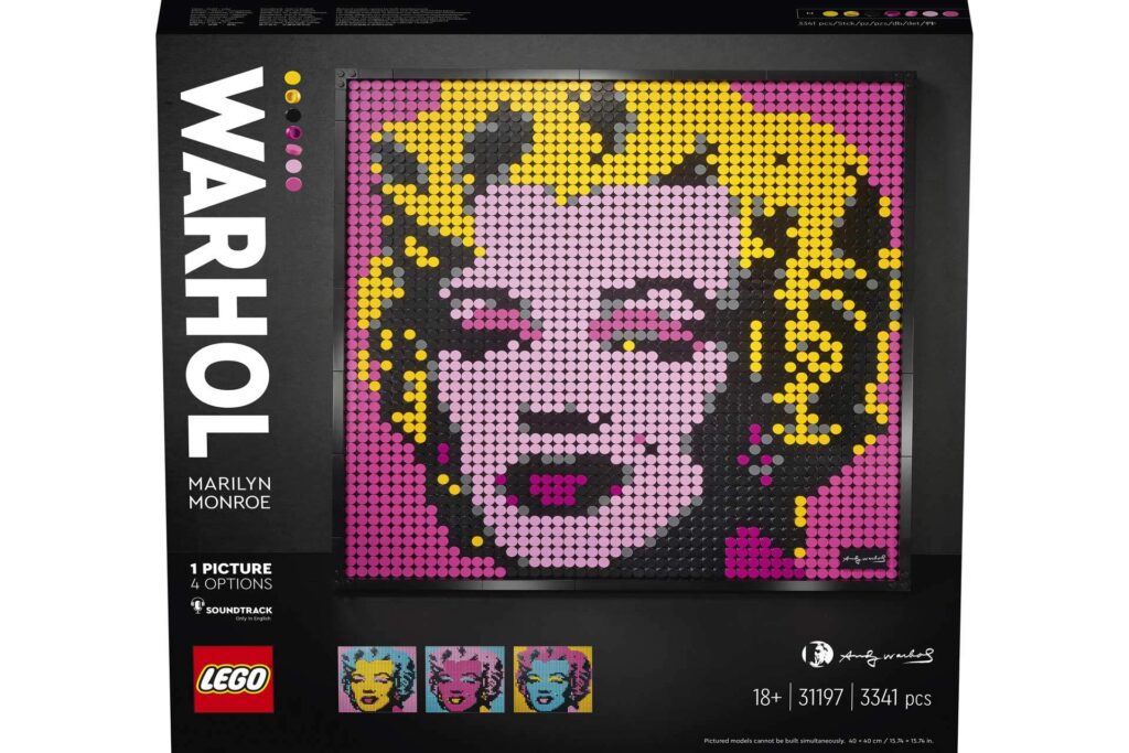 LEGO 31197 ART Andy Warhol's Marilyn Monroe - Afbeelding 11