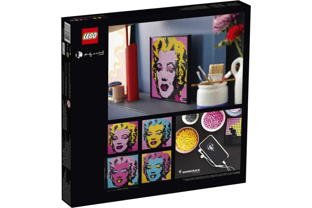 LEGO 31197 ART Andy Warhol's Marilyn Monroe - Afbeelding 10
