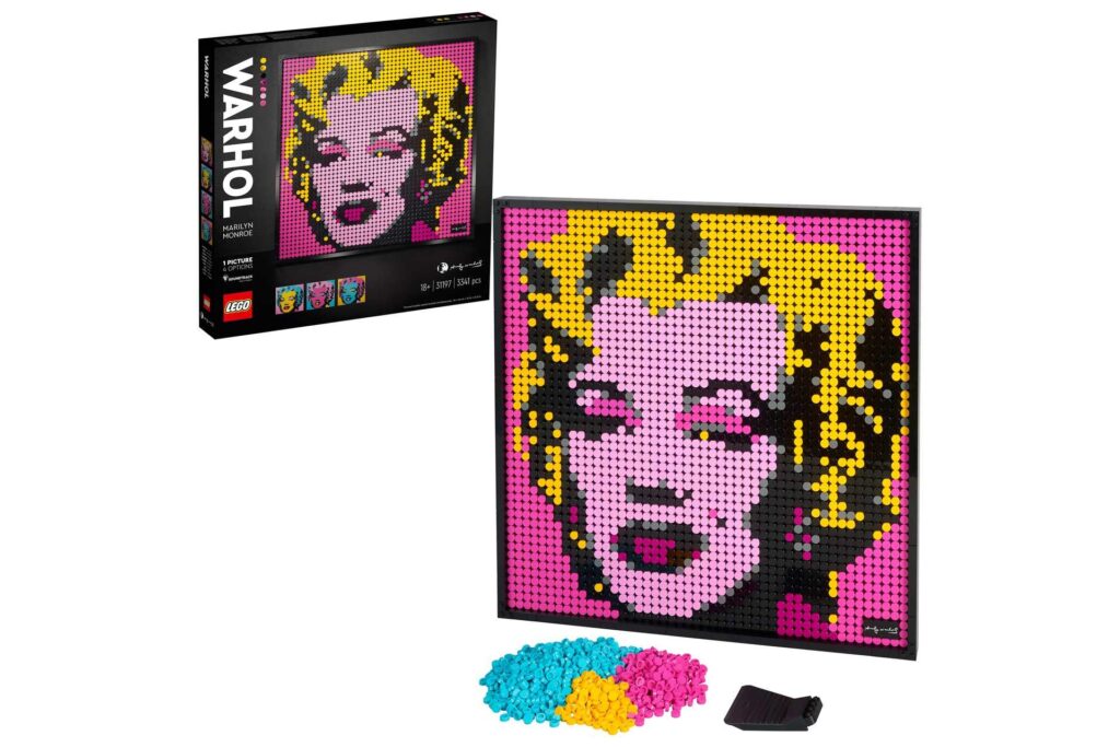 LEGO 31197 ART Andy Warhol's Marilyn Monroe - Afbeelding 8