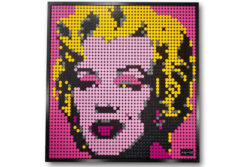 LEGO 31197 ART Andy Warhol's Marilyn Monroe - Afbeelding 7