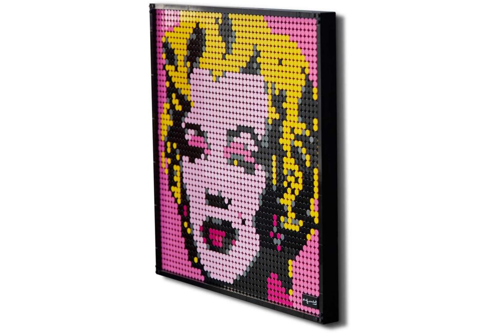 LEGO 31197 ART Andy Warhol's Marilyn Monroe - Afbeelding 6