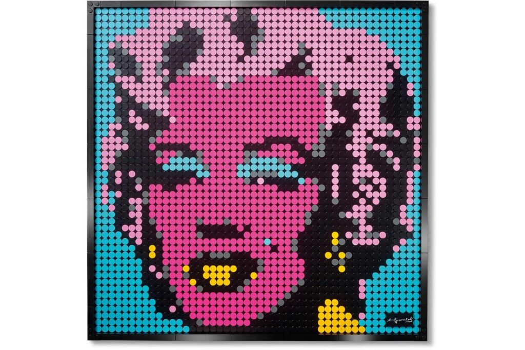 LEGO 31197 ART Andy Warhol's Marilyn Monroe - Afbeelding 5