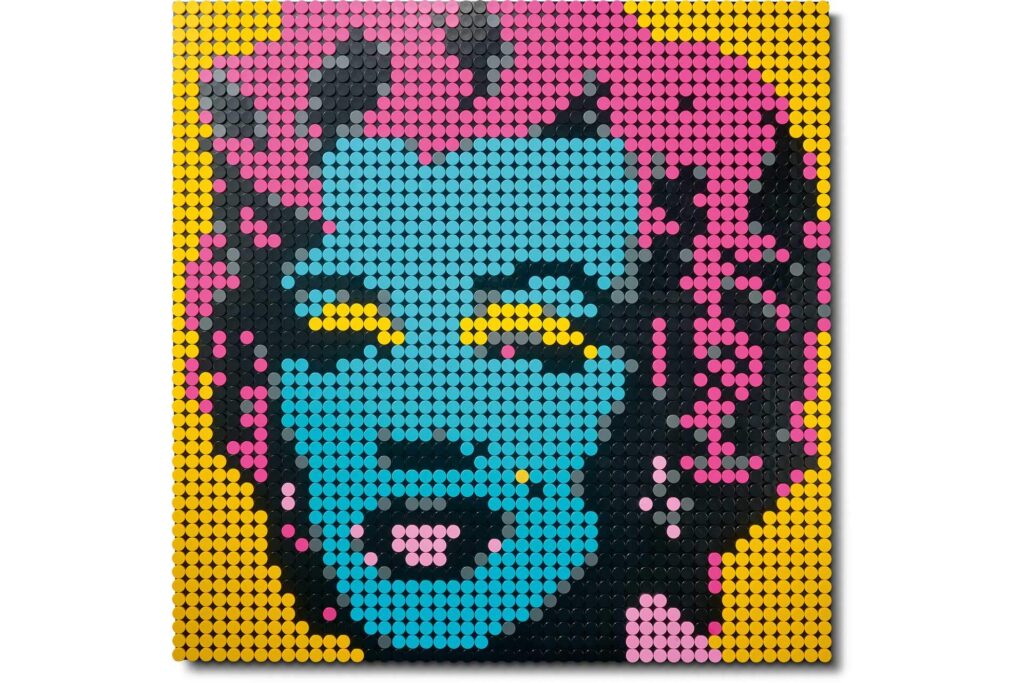 LEGO 31197 ART Andy Warhol's Marilyn Monroe - Afbeelding 3