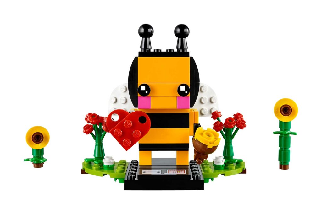 LEGO 40270 BrickHeadz Valentijnsbij - Afbeelding 2
