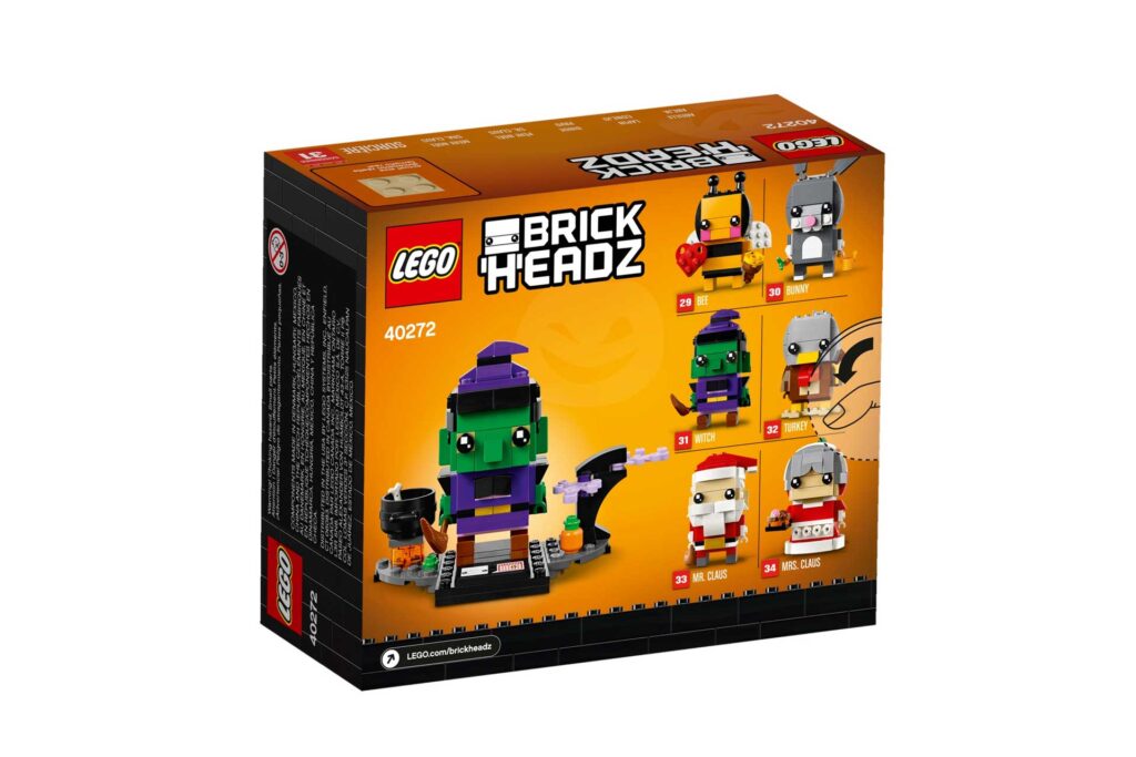 LEGO 40272 BrickHeadz Halloween-heks - Afbeelding 2