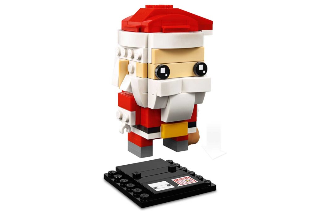 LEGO 40274 BrickHeadz Kerstman en kerstvrouw - Afbeelding 4