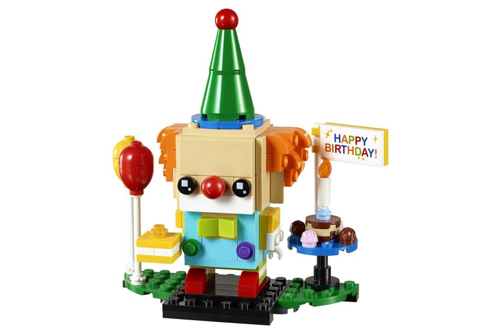 LEGO 40348 Brickheadz Verjaardagsclown - Afbeelding 2